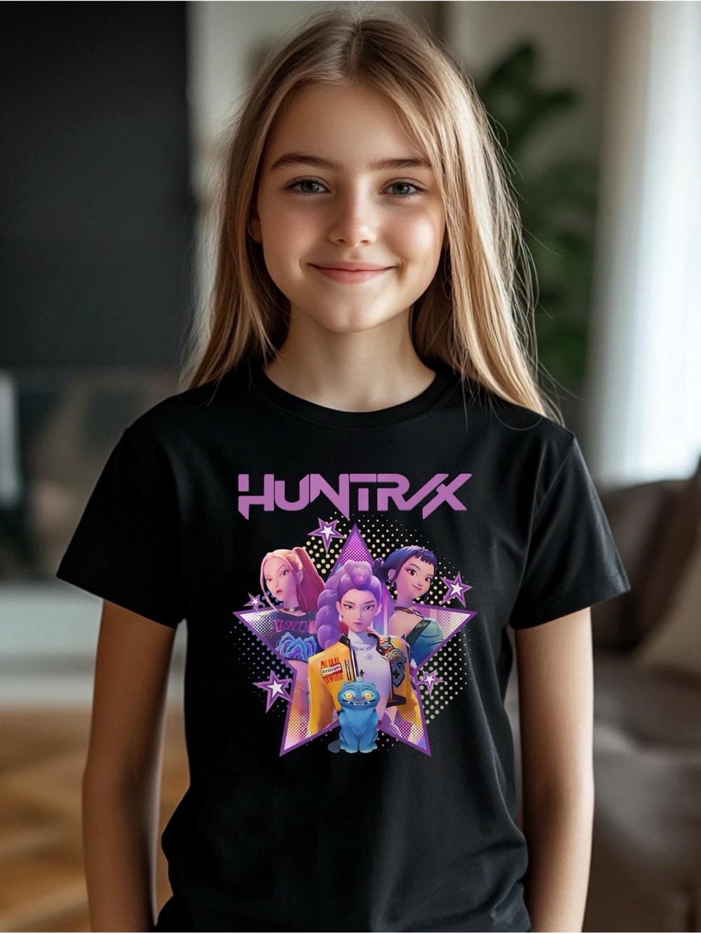Huntrix K-pop Demon Hunters tee
